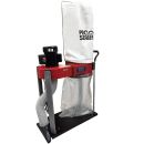 Lumberjack PRO SERIES 57 Litre Dust Extractor 750W Single Bag Collector with Floor Cleaner Attachment and Swivel Castors